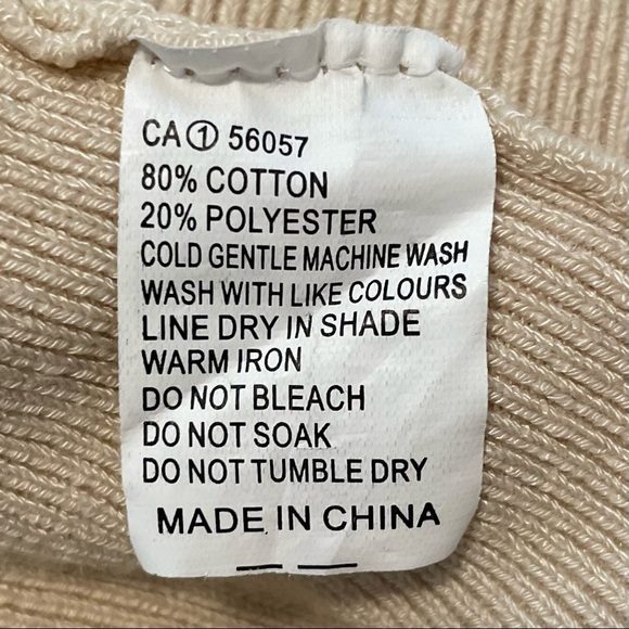 Ava Cardigan in Cream - Picture 7 of 7